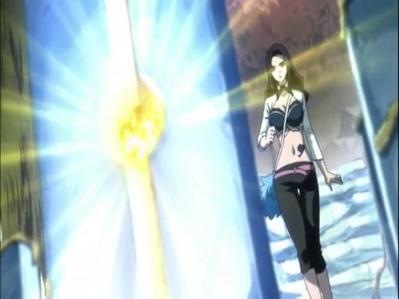 Anime Woman with Glowing Sword