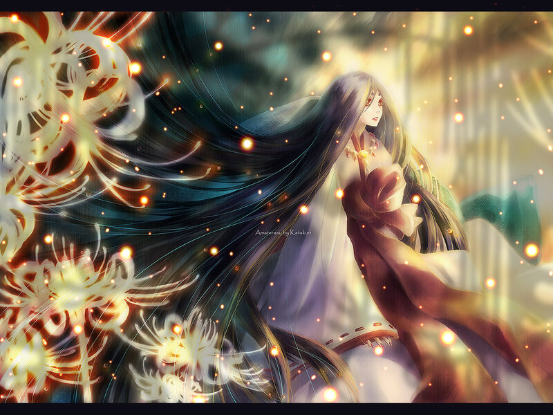 Anime Woman with Long Hair — White, Serene, Digital Art