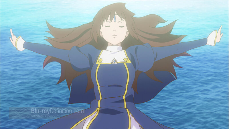 Anime Woman with Outstretched Arms