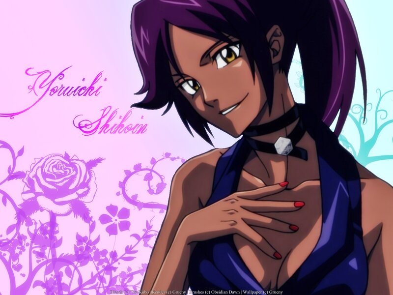 Anime Woman with Purple Hair — Confident