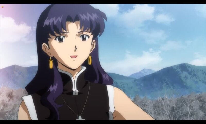 Anime Woman with Purple Hair — Serene, Afternoon