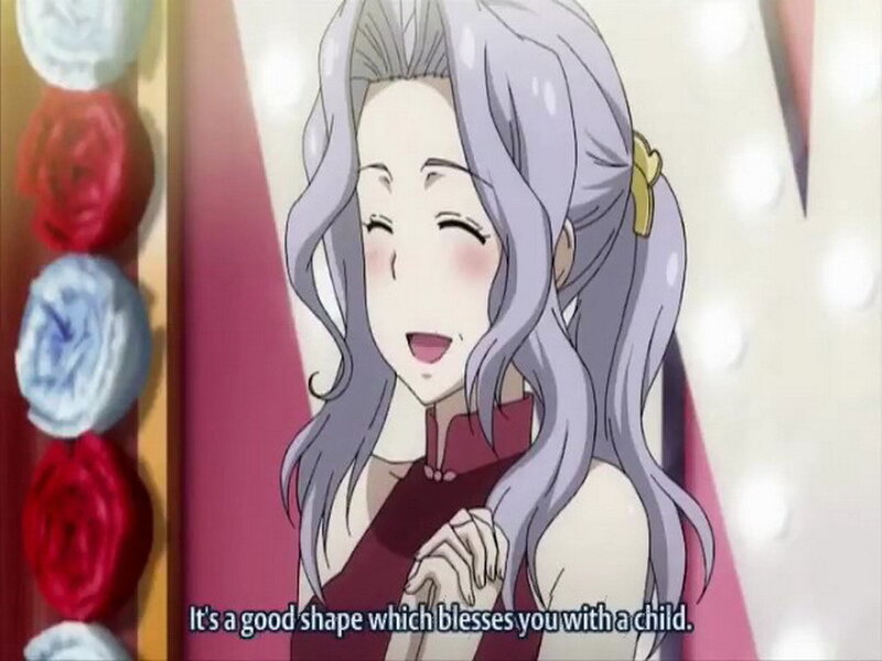 anime woman with silver hair