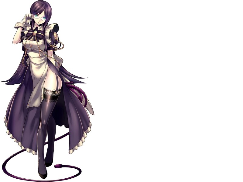 Anime Woman with Tail