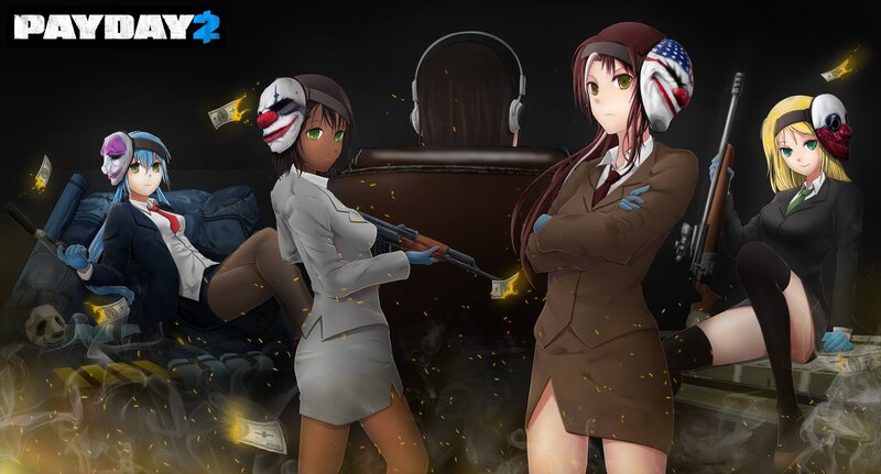 Anime Women with Guns