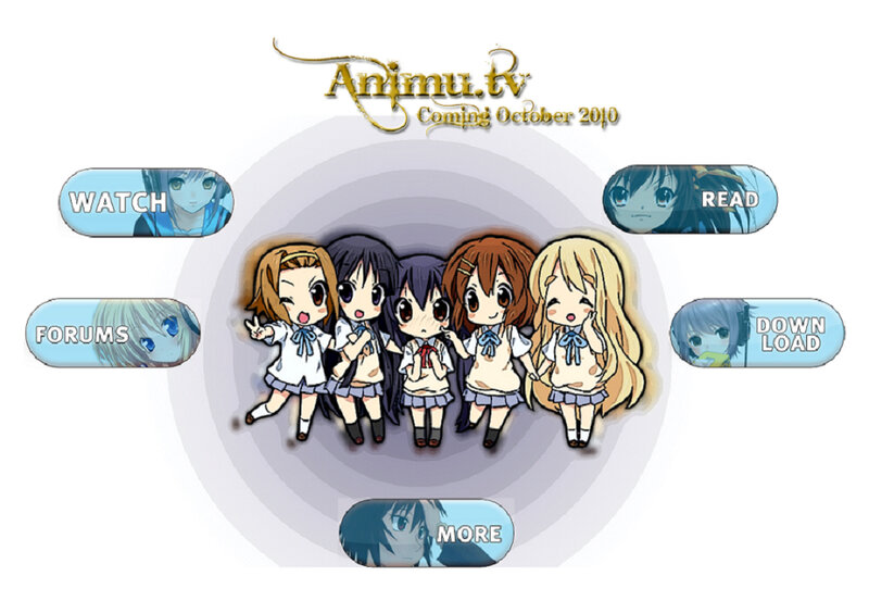 Animu.tv website preview