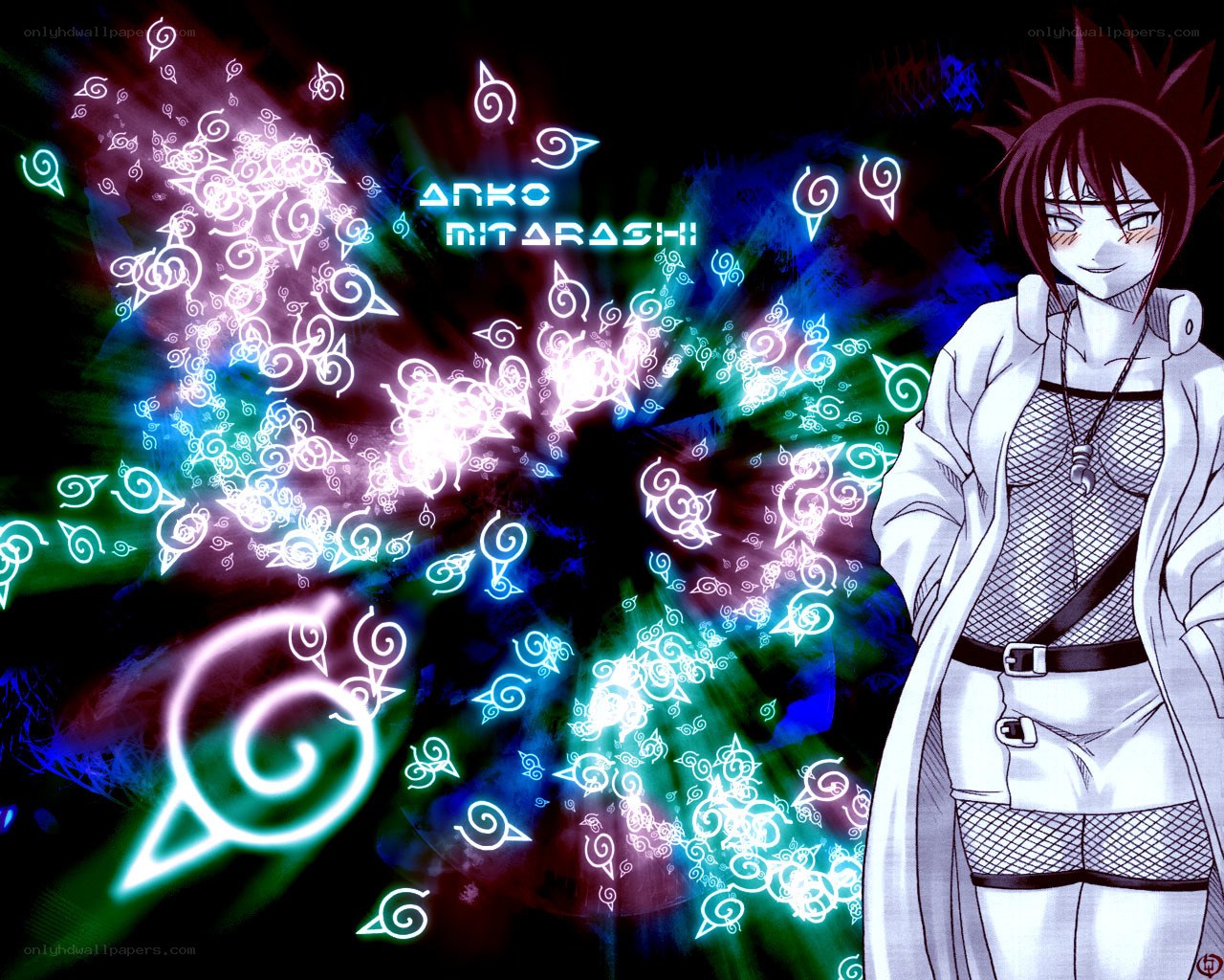 Anko Mitarashi anime wallpaper