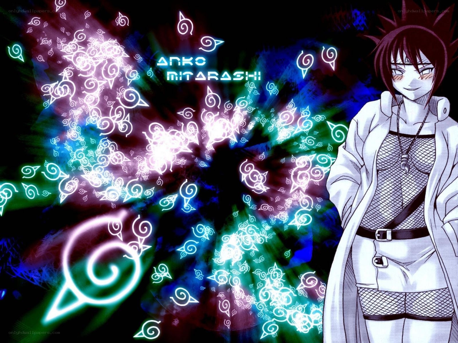 Anko Mitarashi anime wallpaper