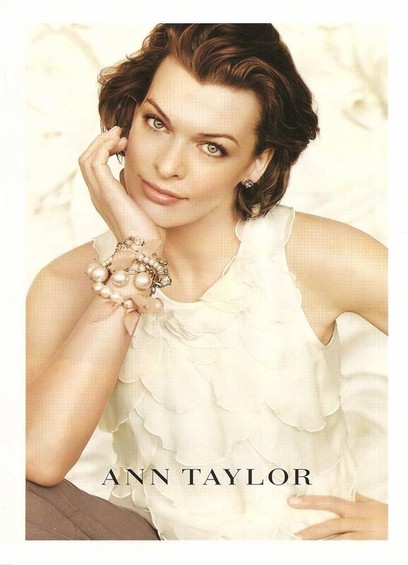 Ann Taylor fashion advertisement