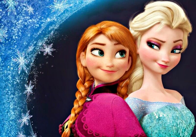 Anna and Elsa Sisters