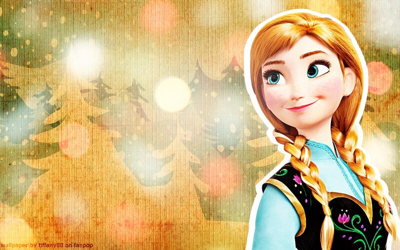 Anna from Frozen — Blue, Warm