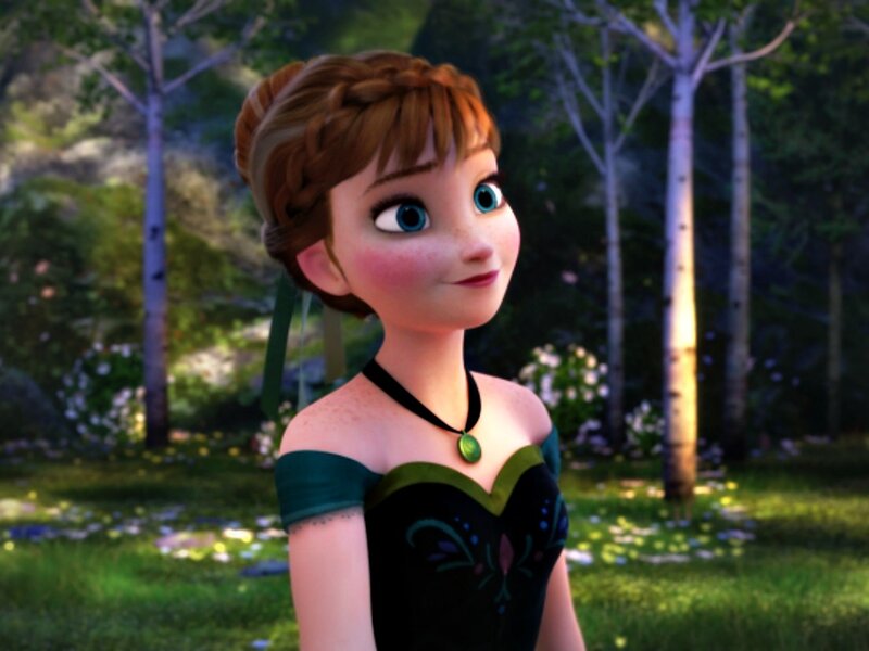 Anna from Frozen — Green