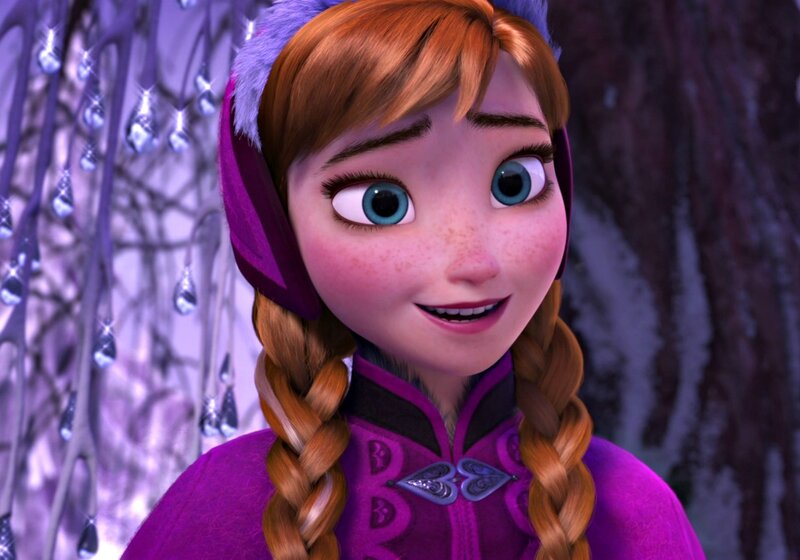 Anna from Frozen — Purple