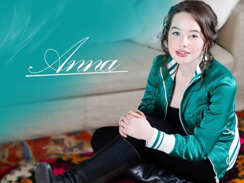 Anna in green jacket