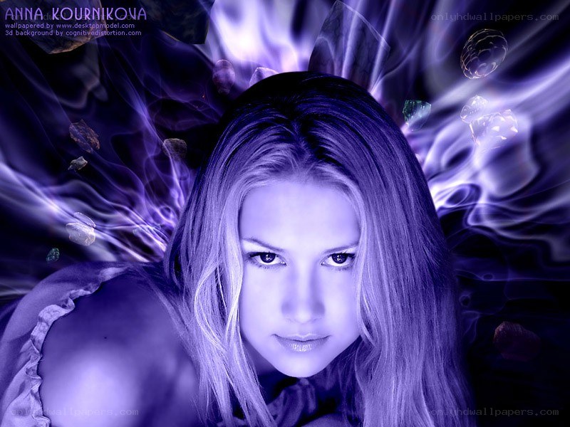 Anna Kournikova fantasy portrait