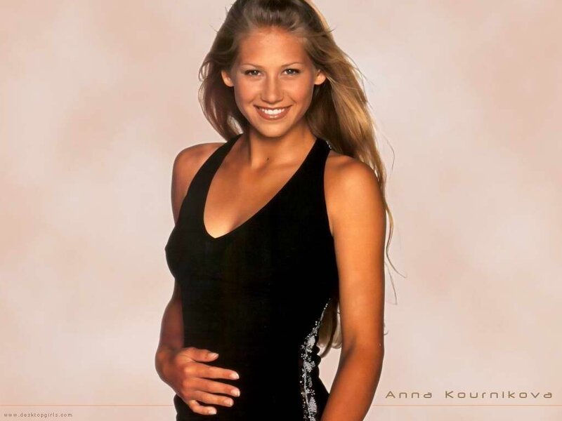 Anna Kournikova portrait