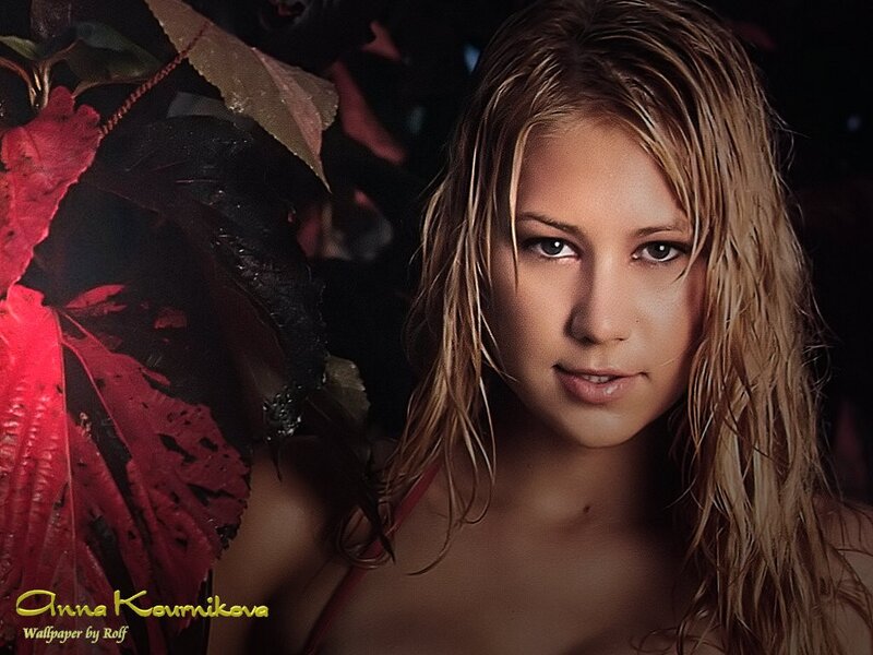 Anna Kournikova portrait