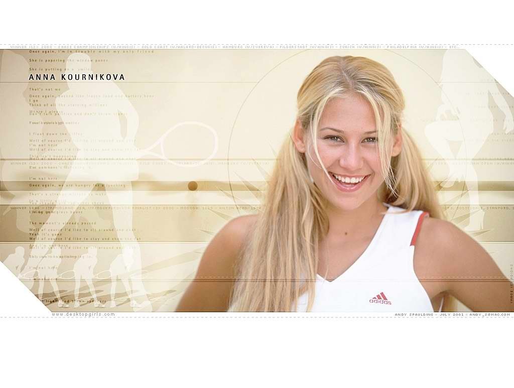 Anna Kournikova tennis player