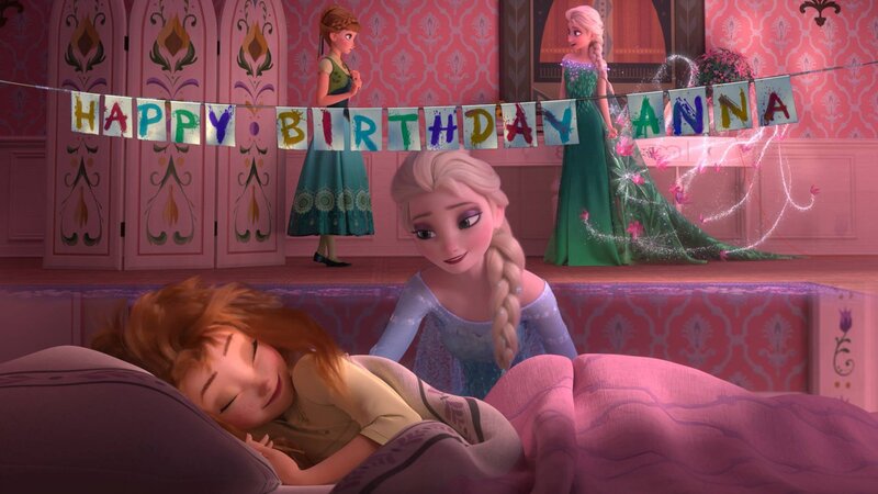 Anna Sleeping in Bed