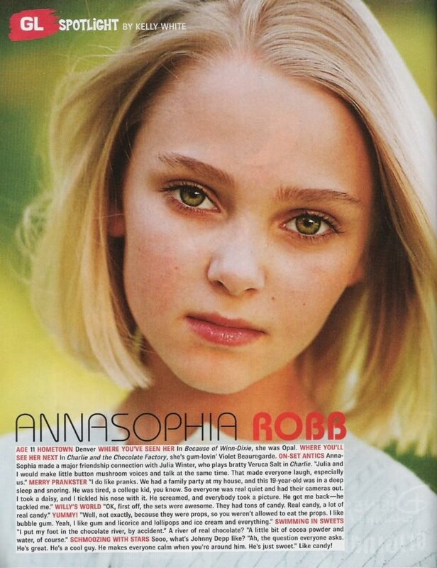 AnnaSophia Robb spotlight
