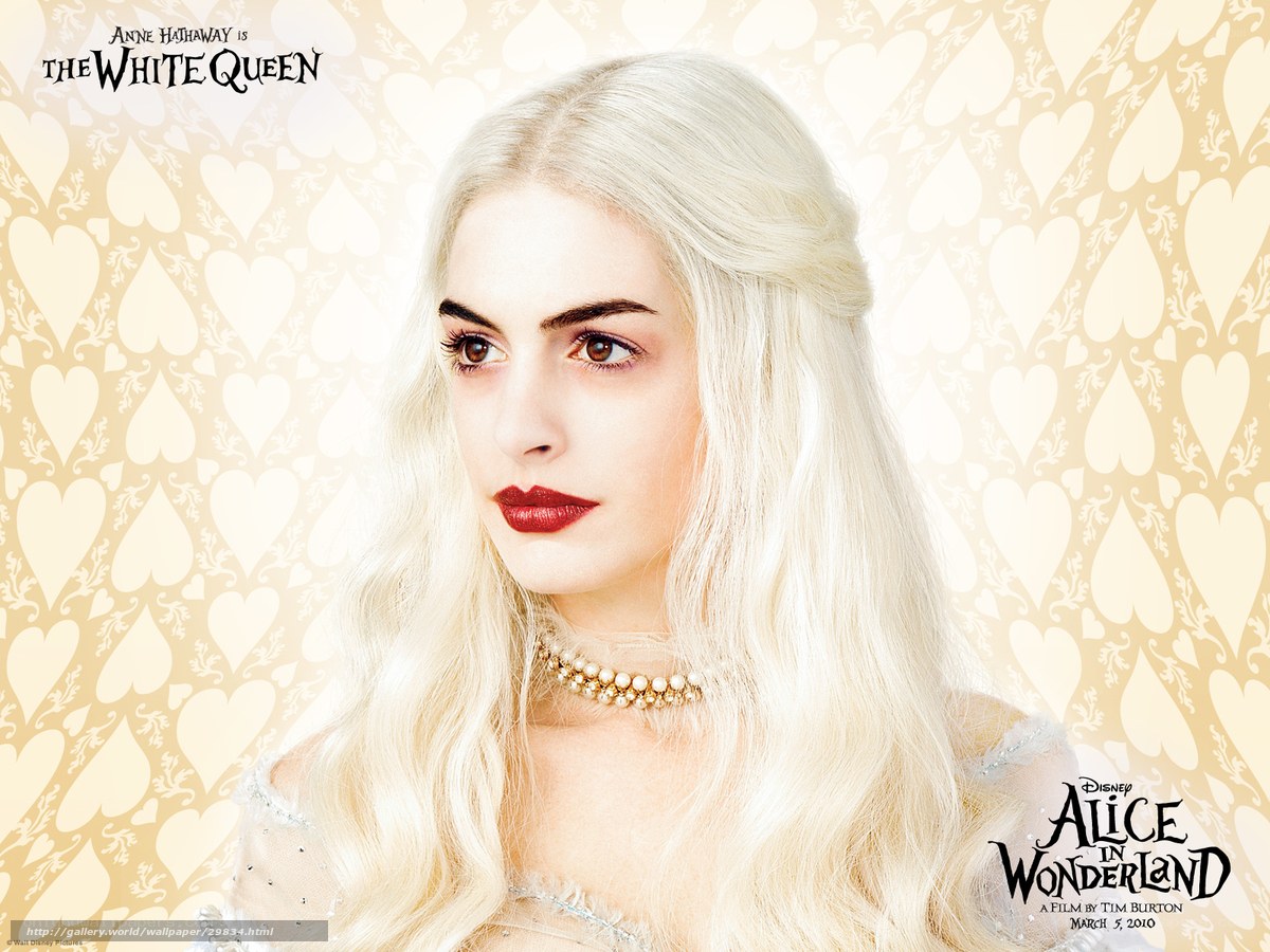Anne Hathaway as White Queen