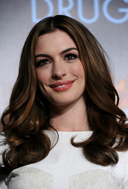 Anne Hathaway at a red carpet event