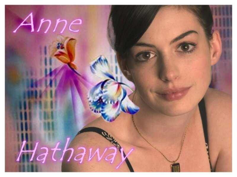 Anne Hathaway portrait