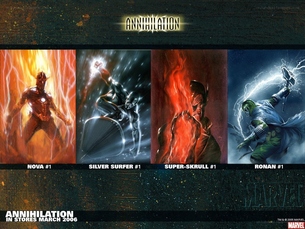 Annihilation comic book cover