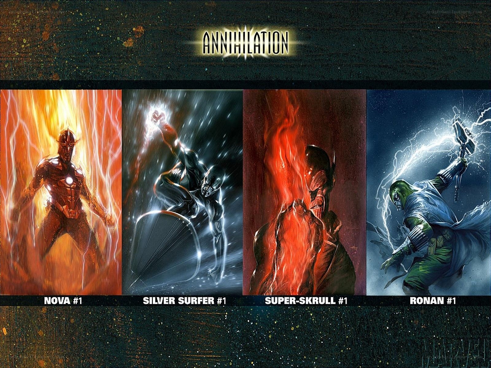 Annihilation comic book covers
