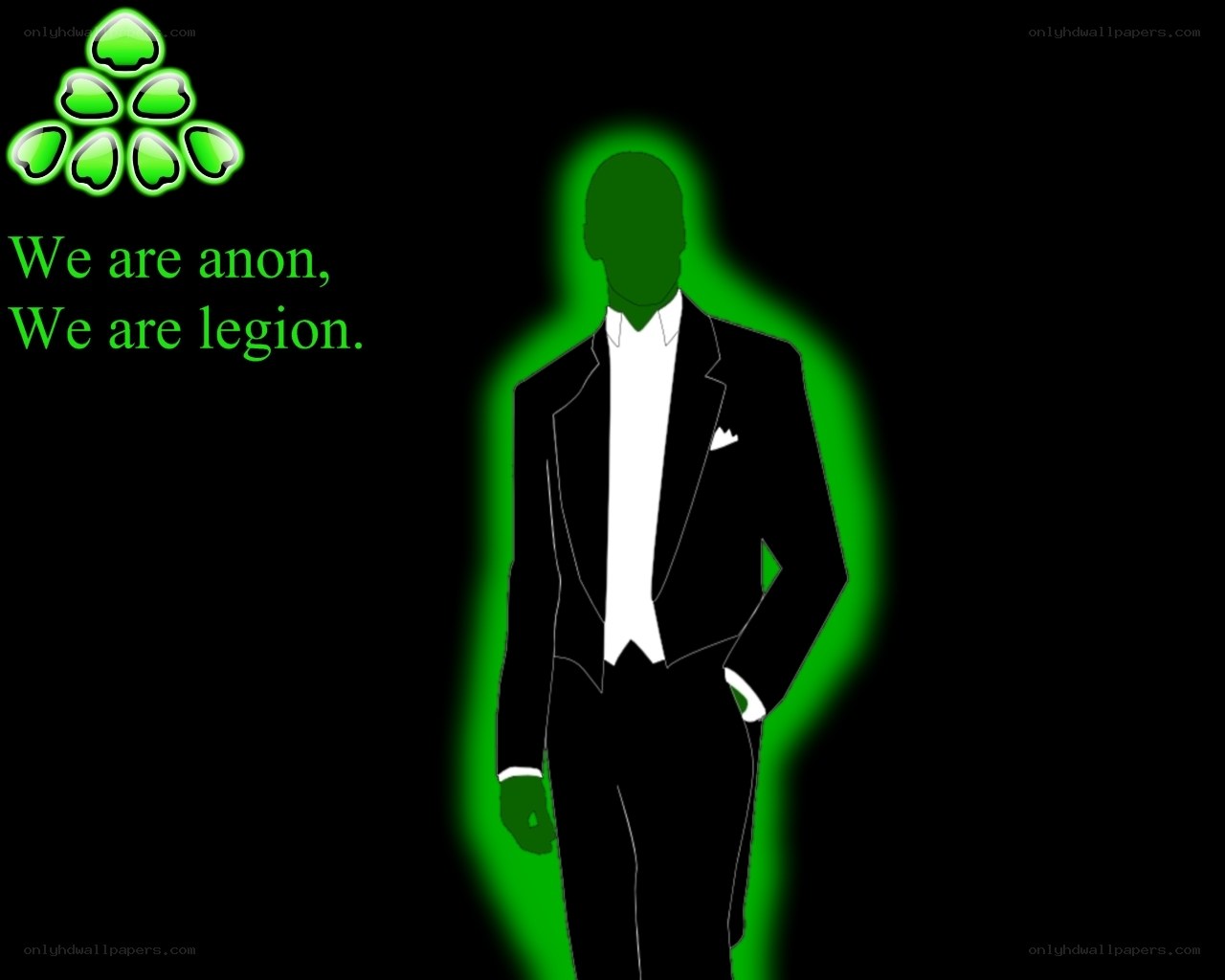 Anon Legion logo and figure