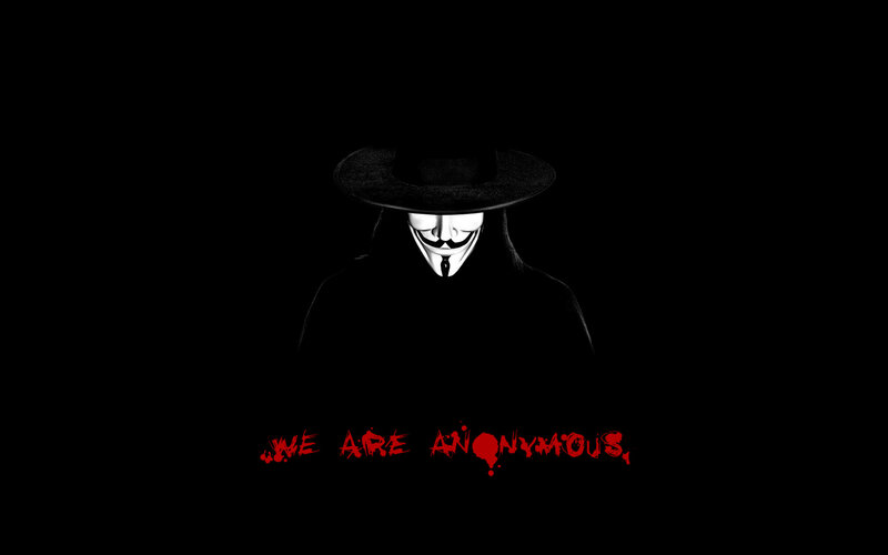 Anonymous activist figure