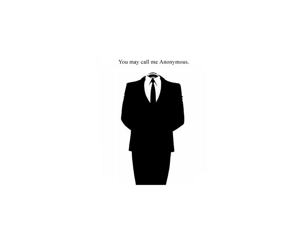 Anonymous figure in suit