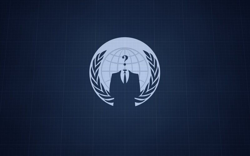 Anonymous Figure in Suit — Blue, Mysterious