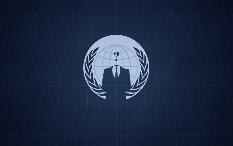 Anonymous Figure in Suit — Blue