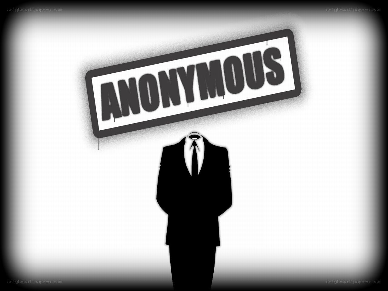 Anonymous figure with sign