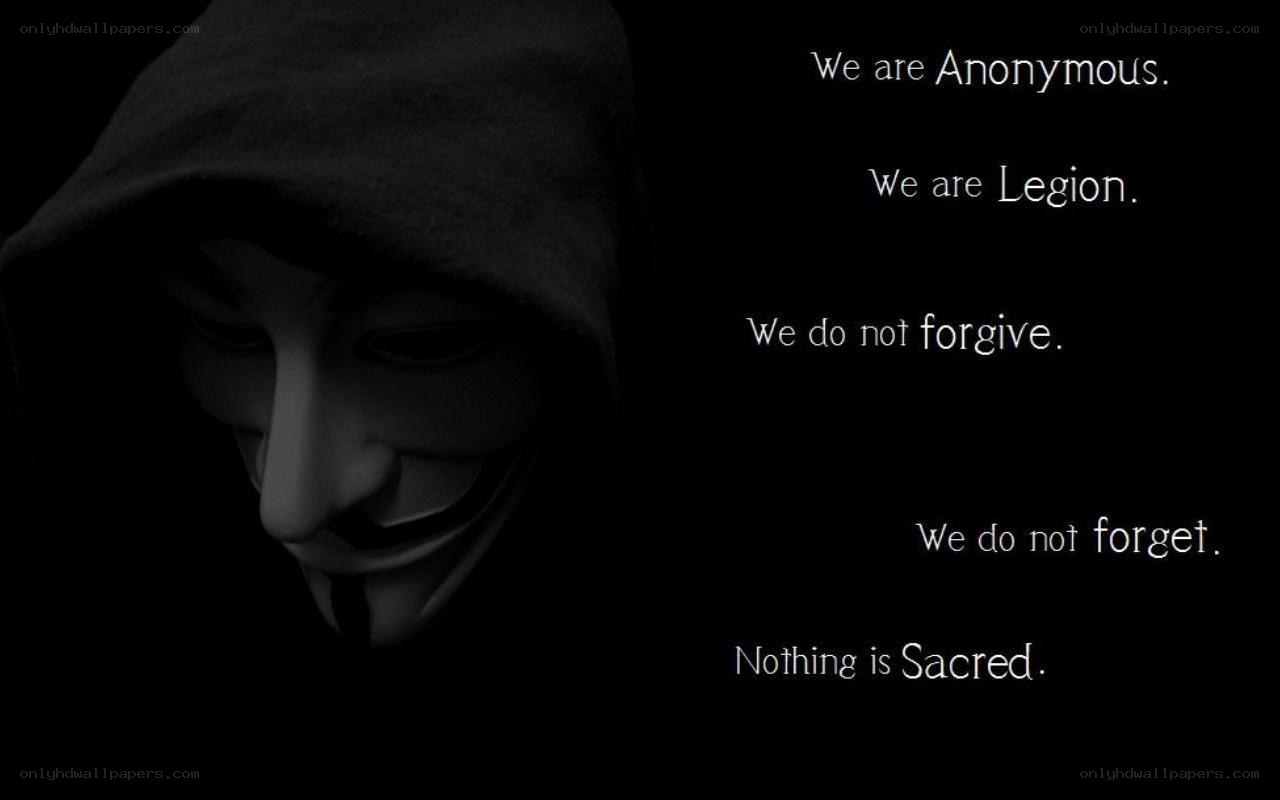 Anonymous group manifesto