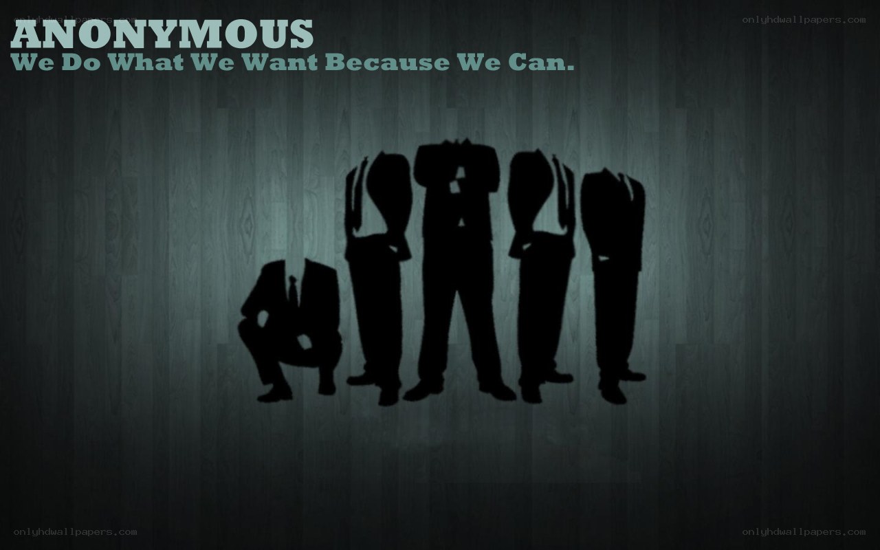 Anonymous group silhouettes