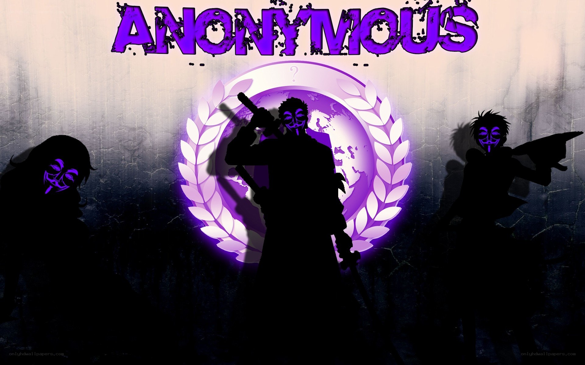 Anonymous group with masks