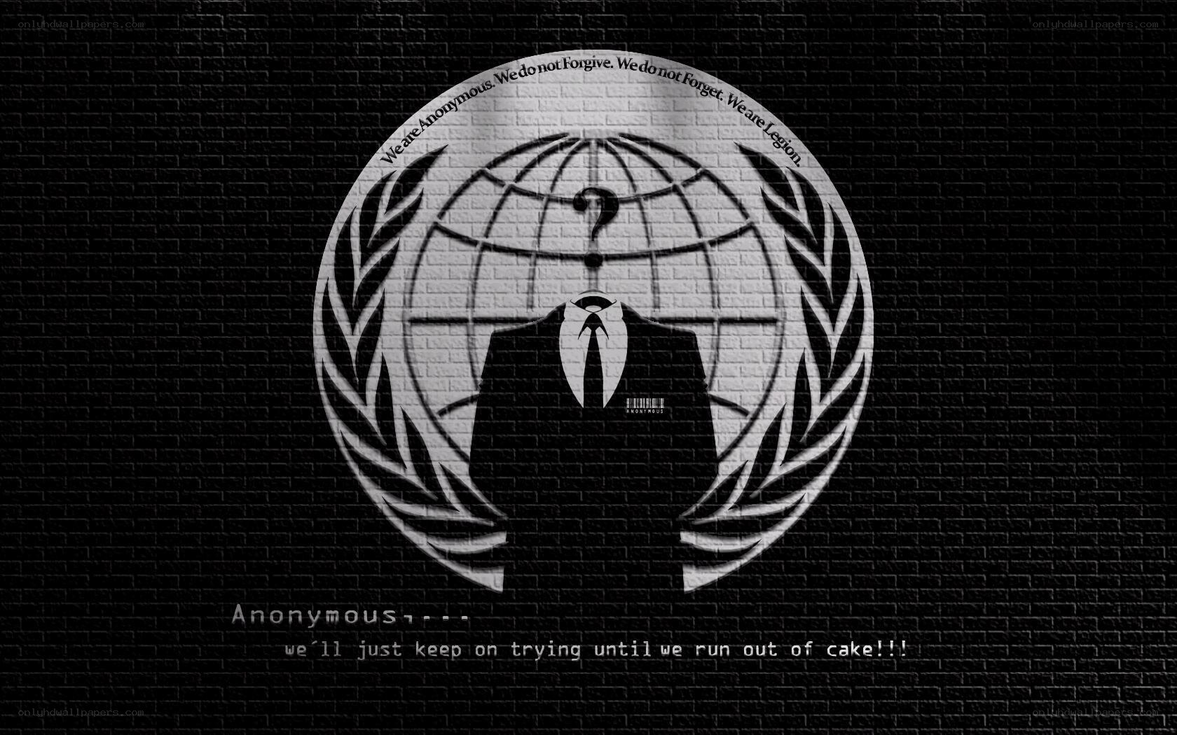 Anonymous hacker group logo