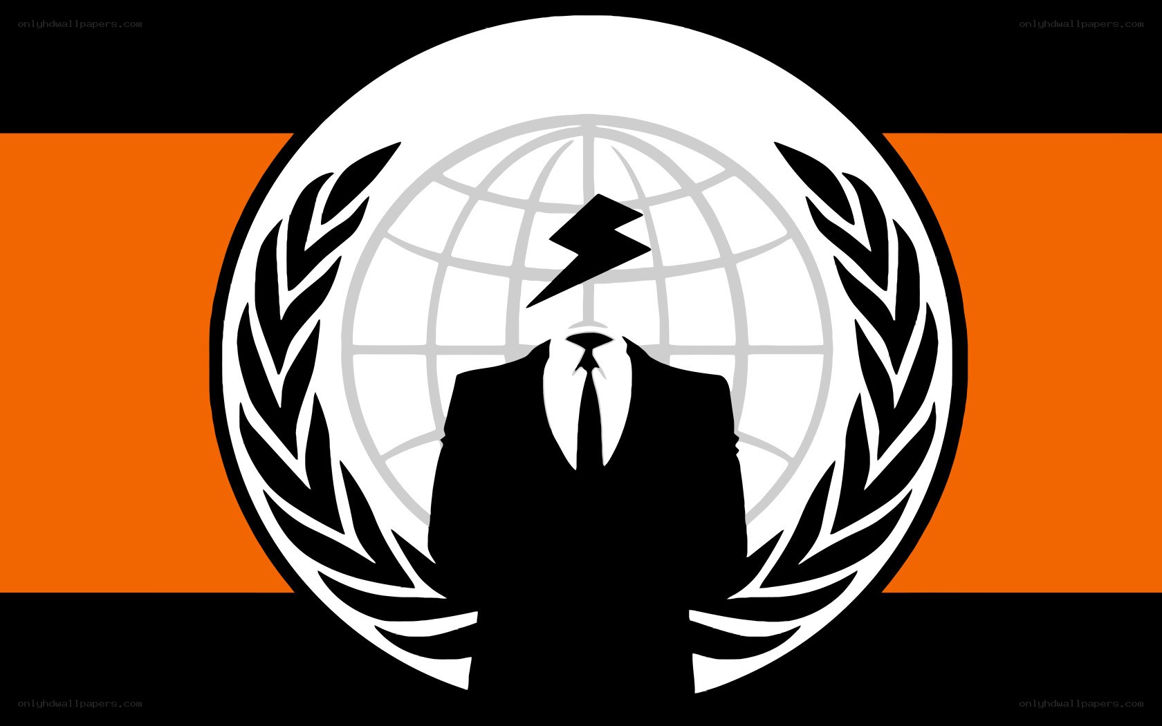 Anonymous hacker symbol