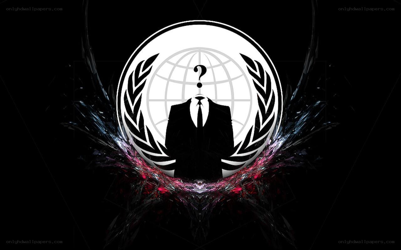 Anonymous hacker symbol