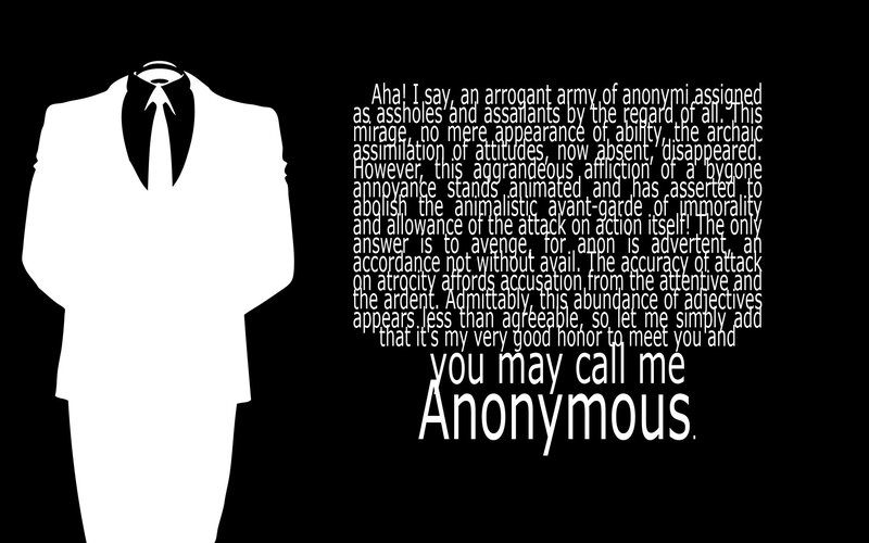 Anonymous introduction