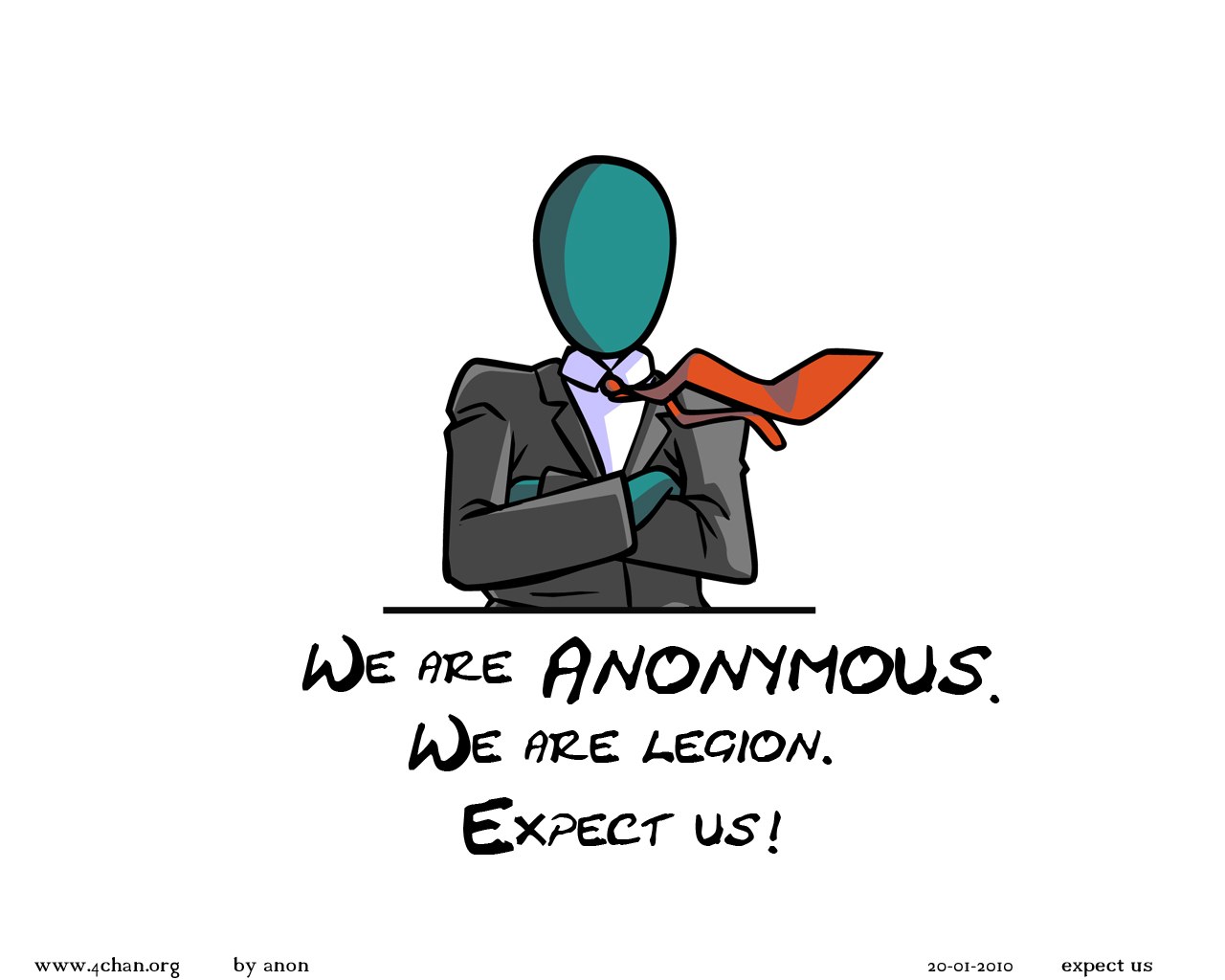 Anonymous Legion Poster