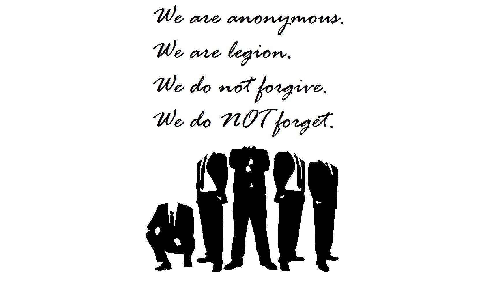 Anonymous Legion Quote