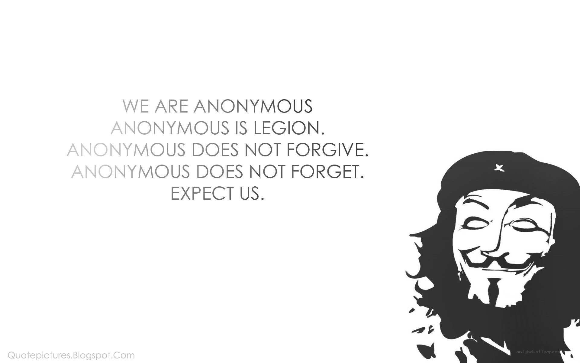 Anonymous Legion quote
