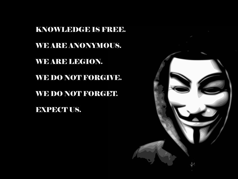 Anonymous Legion Quote