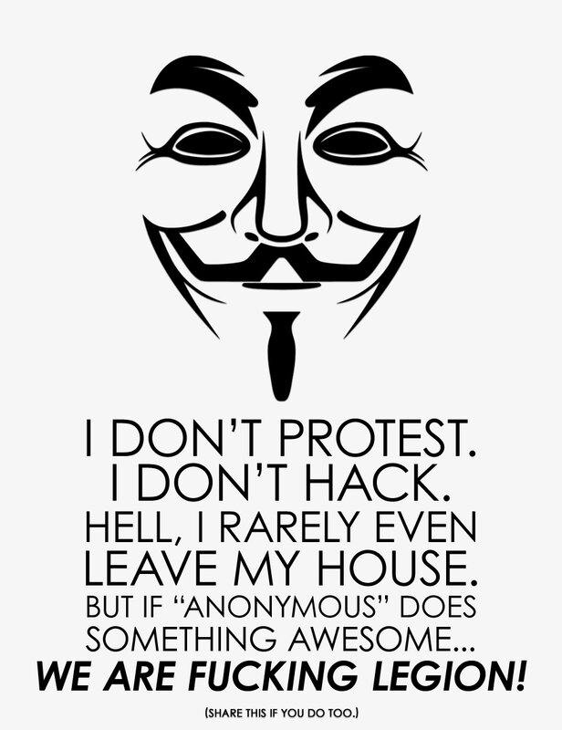 Anonymous Legion Statement