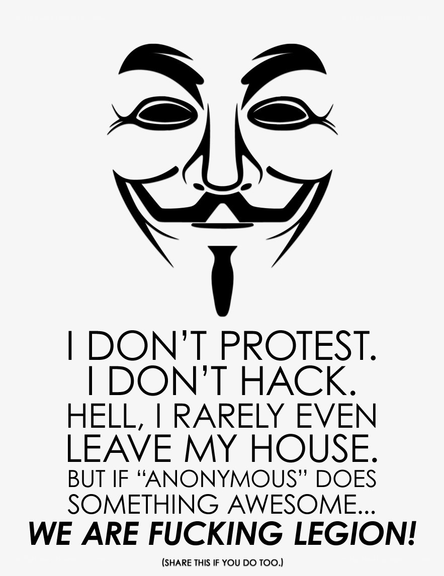 Anonymous Legion Statement