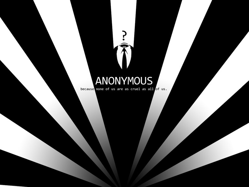 Anonymous Logo — Black