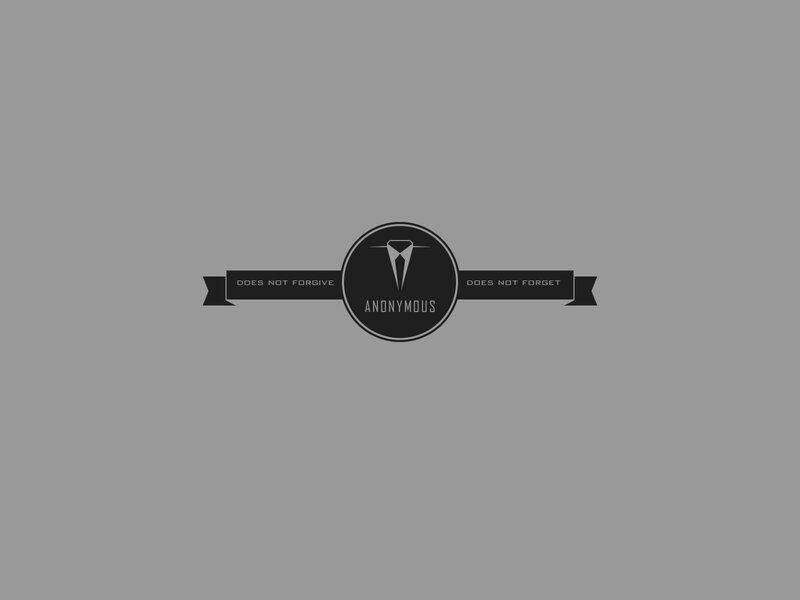 Anonymous Logo — Gray