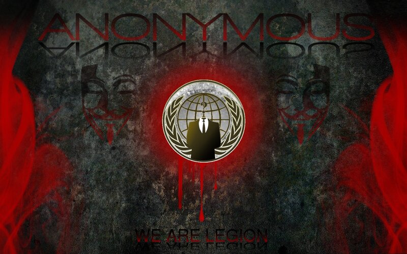 Anonymous Logo with Masks